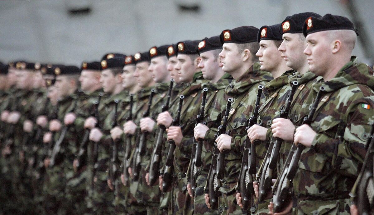 Support for the Defence Forces is urged. Picture: Mark Stedman/RollingNews Support for the Defence Forces is urged. Picture: Mark Stedman/RollingNews