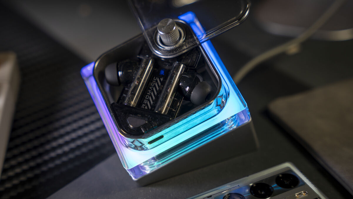 Redmagic Cyberbuds DAO TWS. Picture: Noel Campion. Redmagic Cyberbuds DAO TWS. Picture: Noel Campion.