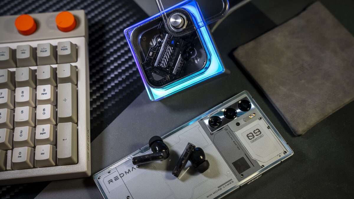 Redmagic Cyberbuds DAO TWS. Picture: Noel Campion. Redmagic Cyberbuds DAO TWS. Picture: Noel Campion.