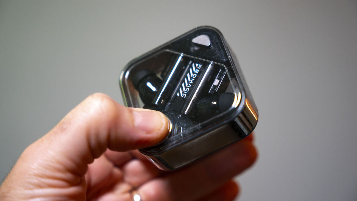 Redmagic Cyberbuds DAO TWS. Picture: Noel Campion. Redmagic Cyberbuds DAO TWS. Picture: Noel Campion.