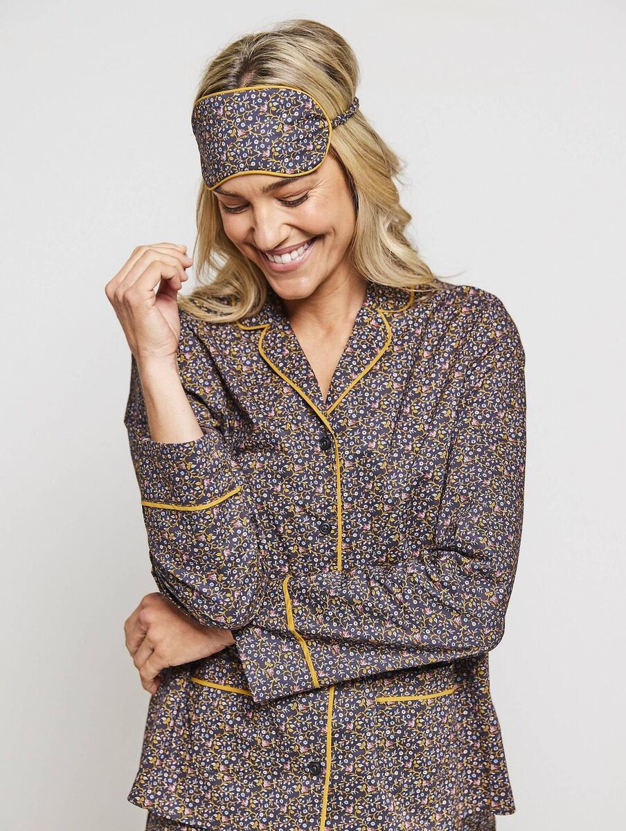 ‘Night Garden’ PJs-in-a-bag, €79.95; Eyemask, €11.95, Avoca