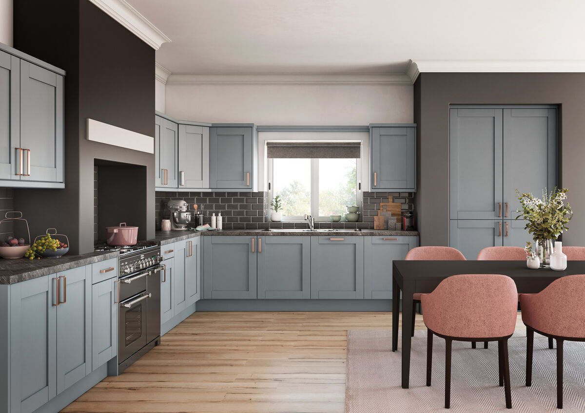 The Tolka Kitchen by Woodies at a previous Ideal Home Show.