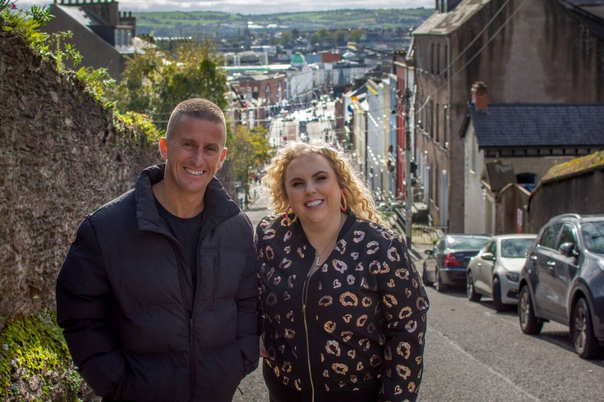 Rob Heffernan and Laura O'Mahony of Red Raw podcast. Picture: Karen Whelan