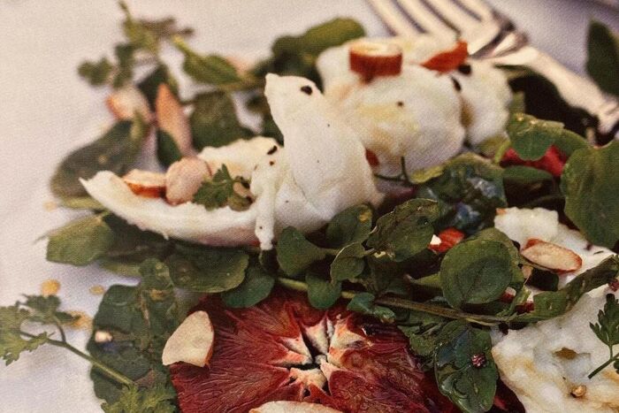 Watercress, Blood Orange & Macroom Mozzarella Salad