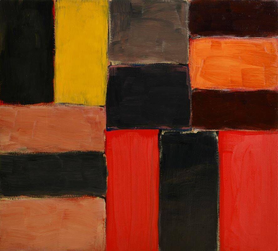 Raval Rojo του Sean Scully Raval Rojo του Sean Scully