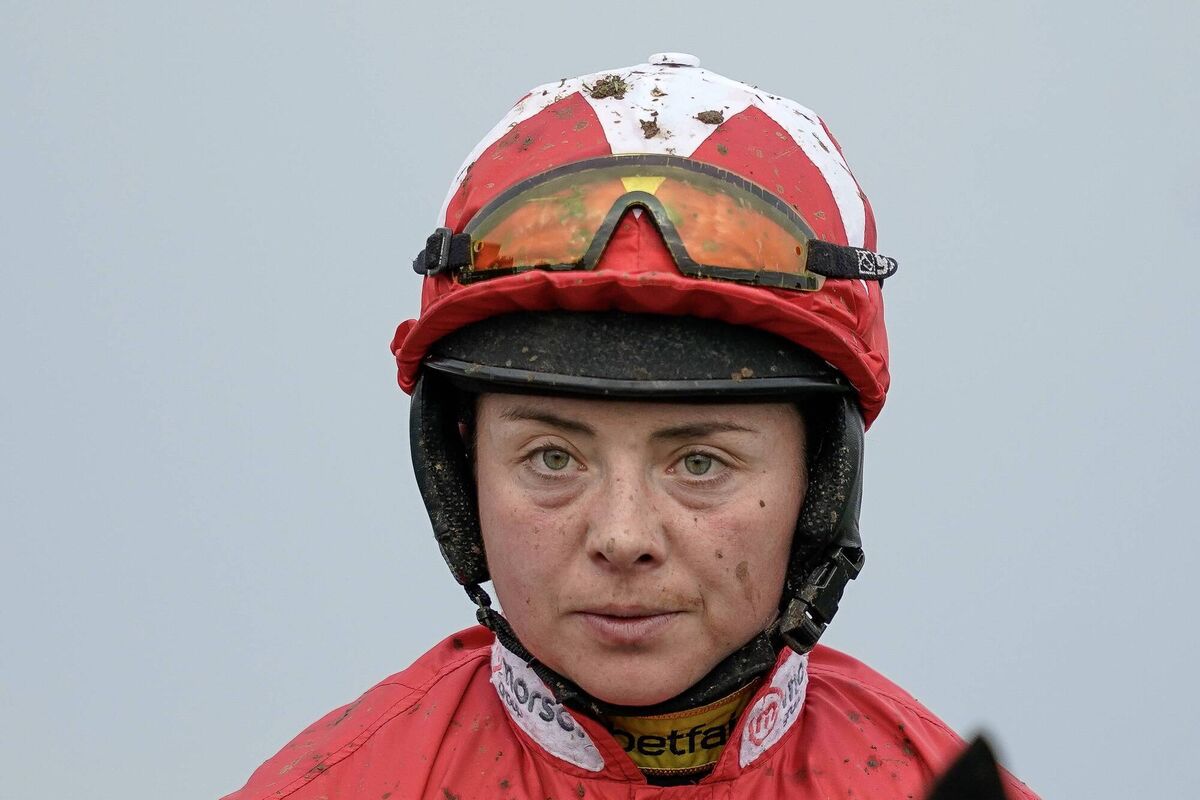 Bryony Frost poses at Taunton Racecourse. Pic: Alan Crowhurst/Getty Images Bryony Frost poses at Taunton Racecourse. Pic: Alan Crowhurst/Getty Images