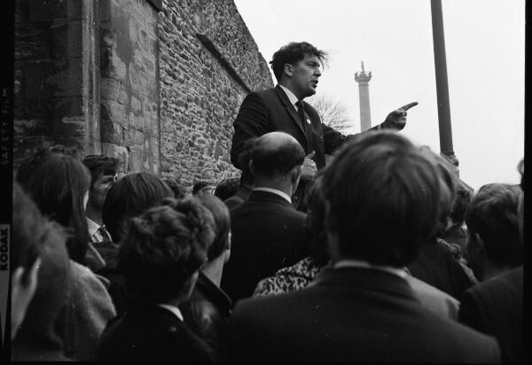 John Hume campaigned for peace as part of the civil rights movement. John Hume campaigned for peace as part of the civil rights movement.