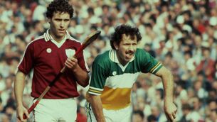 <p>Offaly 1981 Johnny Flaherty Â© INPHO / Billy Stickland</p>