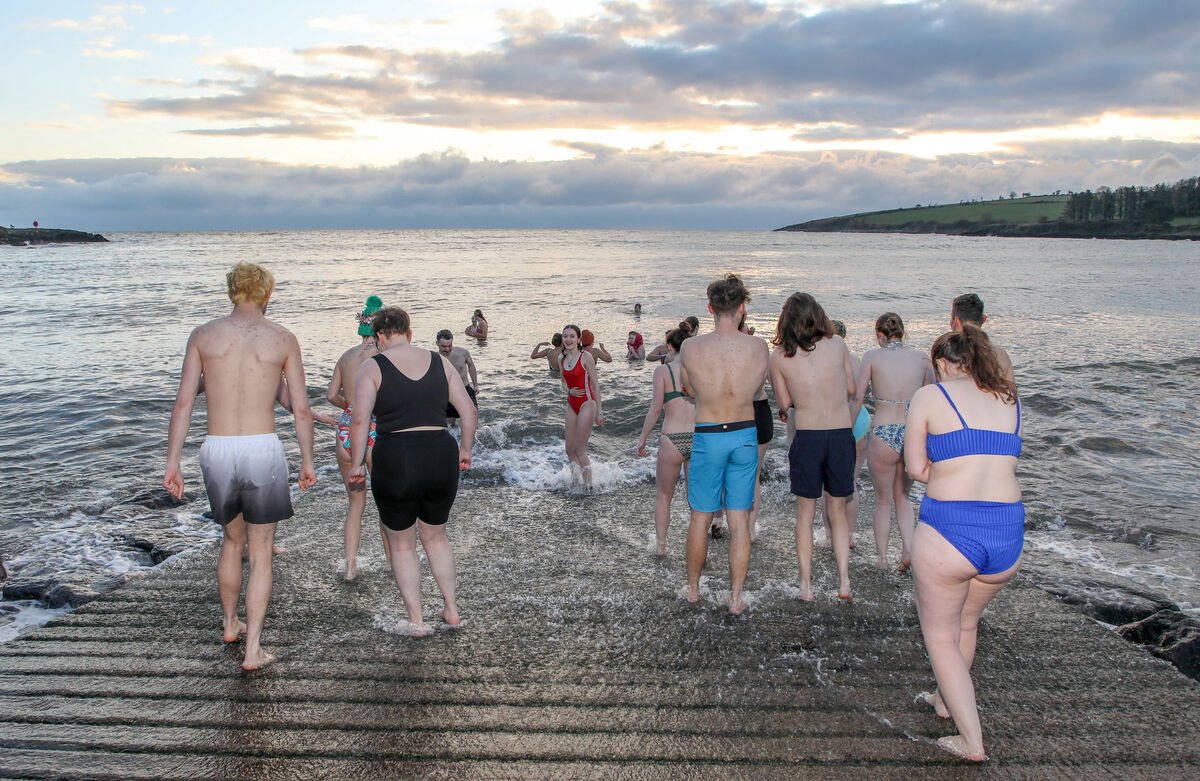 'This time of year sees a huge increase in people doing seasonal swims and dips, particularly for charity.' Picture: David Creedon 'This time of year sees a huge increase in people doing seasonal swims and dips, particularly for charity.' Picture: David Creedon