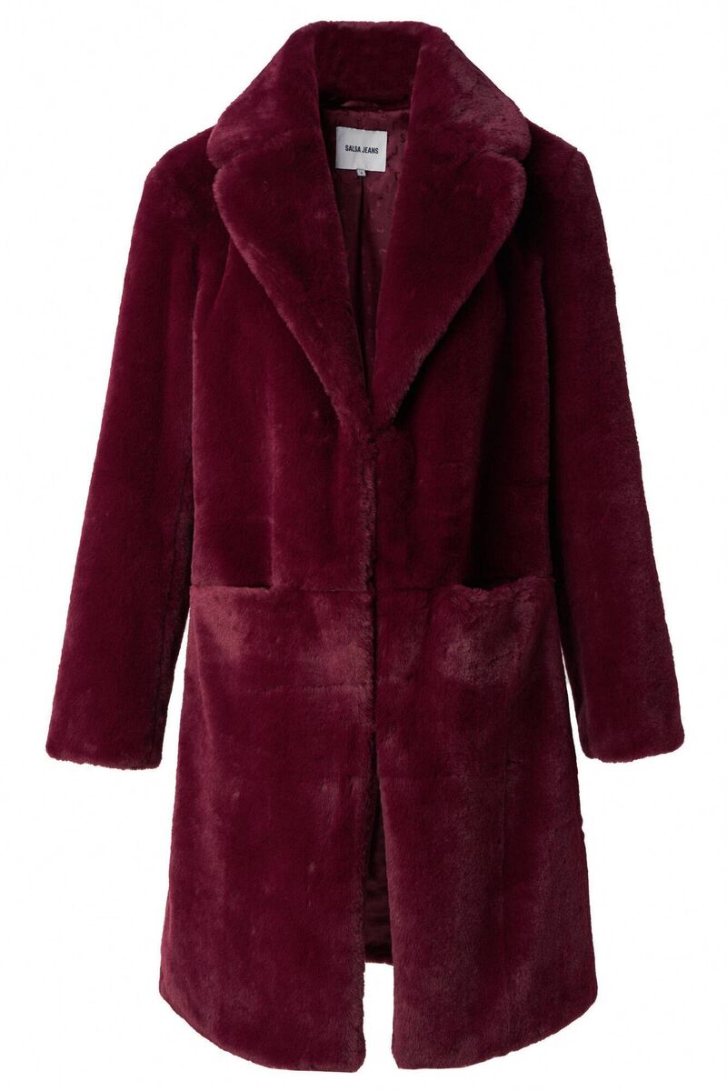Longline Fur Coat, €229, Salsa Jeans Longline Fur Coat, €229, Salsa Jeans