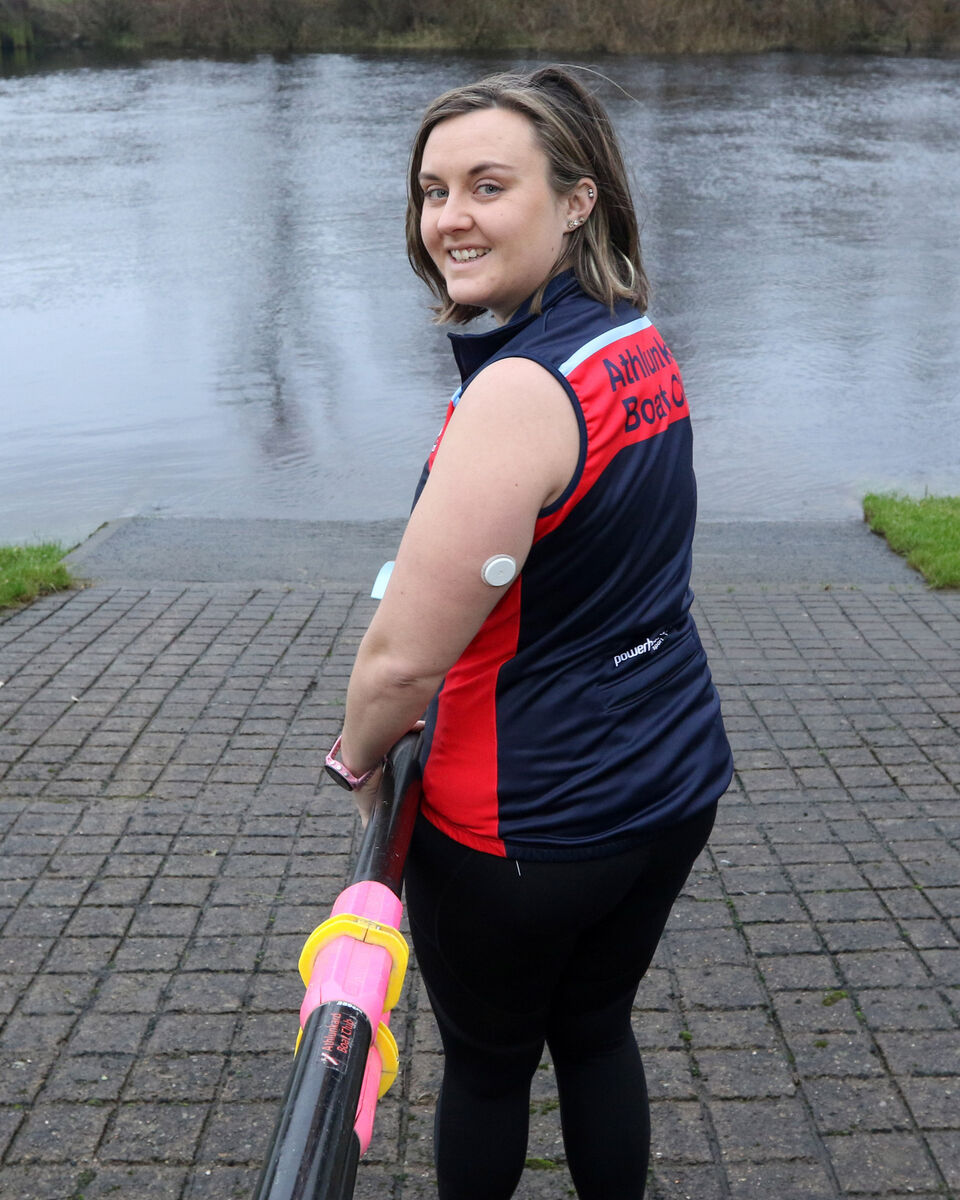 Aoife Willis was diagnosed in 2013 and used to monitor her blood sugar levels using the finger prick test, which she said only offered limited help. Picture: Brendan Gleeson Aoife Willis was diagnosed in 2013 and used to monitor her blood sugar levels using the finger prick test, which she said only offered limited help. Picture: Brendan Gleeson