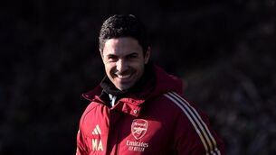 <p>Arsenal manager Mikel Arteta is aiming for a rare win at Liverpool (Jonathan Brady/PA)</p>