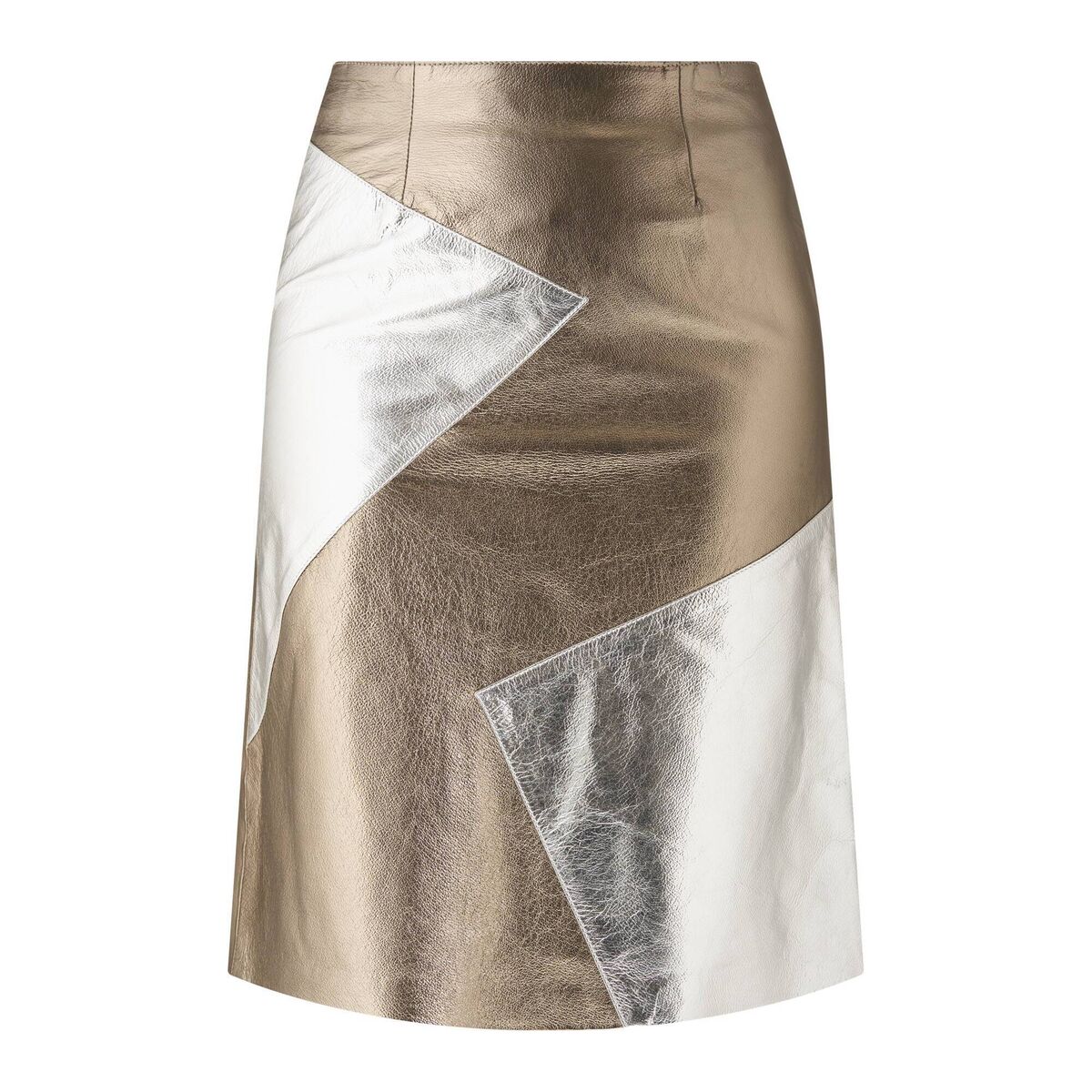 ‘Blair’ skirt - pewter and old silver, Manley, €325