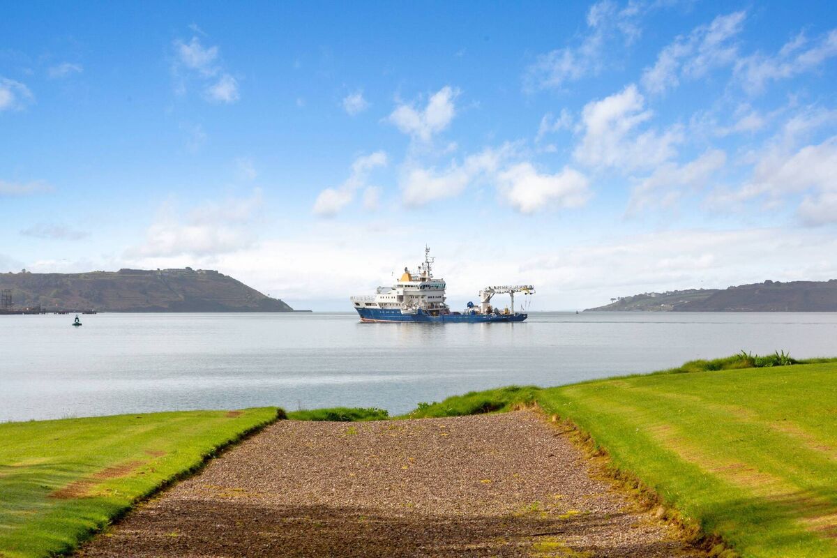 View to Cork harbour mouth at the grounds of Cuskinny Estate, sold by Michael H Daniels and Knight Frank