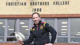 <p> Tomas O'Leary, former Ireland and Munster player, head of junior rugby and teacher at Christians Brothers College, Cork.</p>