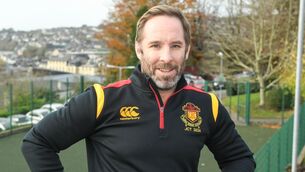 <p> Tomas O'Leary, former Ireland and Munster player, head of junior rugby and teacher at Christians Brothers College, Cork.</p>