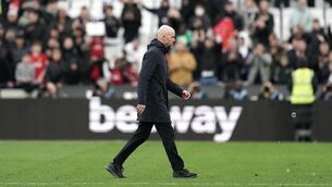 <p>Manchester United manager Erik ten Hag still believes his side have firepower (Adam Davy/PA)</p>