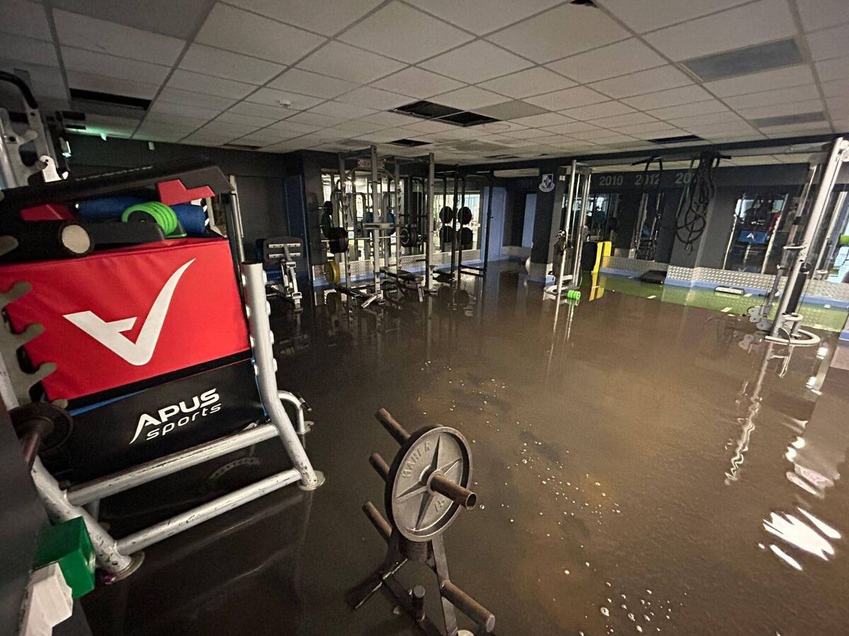  Just days after winning the 2023 Cork county hurling championship, Sarsfields GAA pitches, bar, and gym were severely damaged by floods in the wake of Storm Babet.