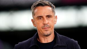 <p>Gary Neville questioned Manchester United’s timing in announcing Sir Jim Ratcliffe’s 25 per cent acquisition on Christmas Eve (Mike Egerton/PA)</p>