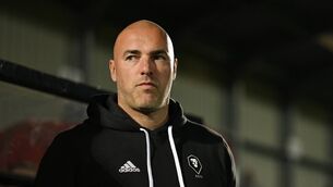 <p>SALFORD, ENGLAND - SEPTEMBER 26: Neil Wood, Head Coach of Salford City, looks on prior to the Carabao Cup Third Round match between Salford City and Burnley at Peninsula Stadium on September 26, 2023 in Salford, England. (Photo by Michael Regan/Getty Images)</p>