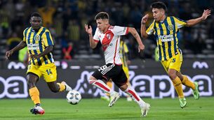 <p>CITY BOUND: Claudio Echeverri of River Plate will close to sealing a move to Manchester City. (Photo by Luciano Bisbal/Getty Images)</p>