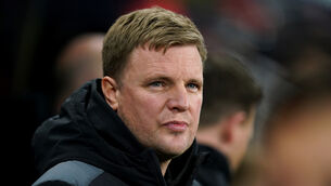 <p>File photo dated 13-12-2023 of Newcastle United manager Eddie Howe who will not put a target on Newcastles back as they attempt to continue their progress. Issue date: Friday December 22, 2023.</p>