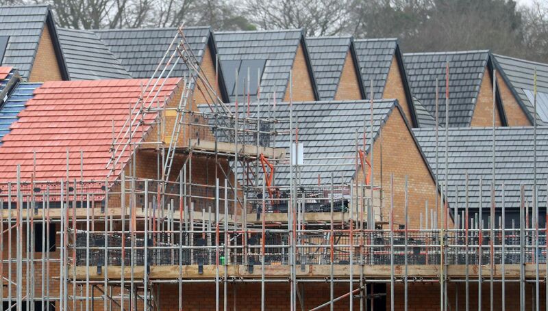 High-interest rates could slow down investment in housing. Picture: Andrew Matthews/PA Wire