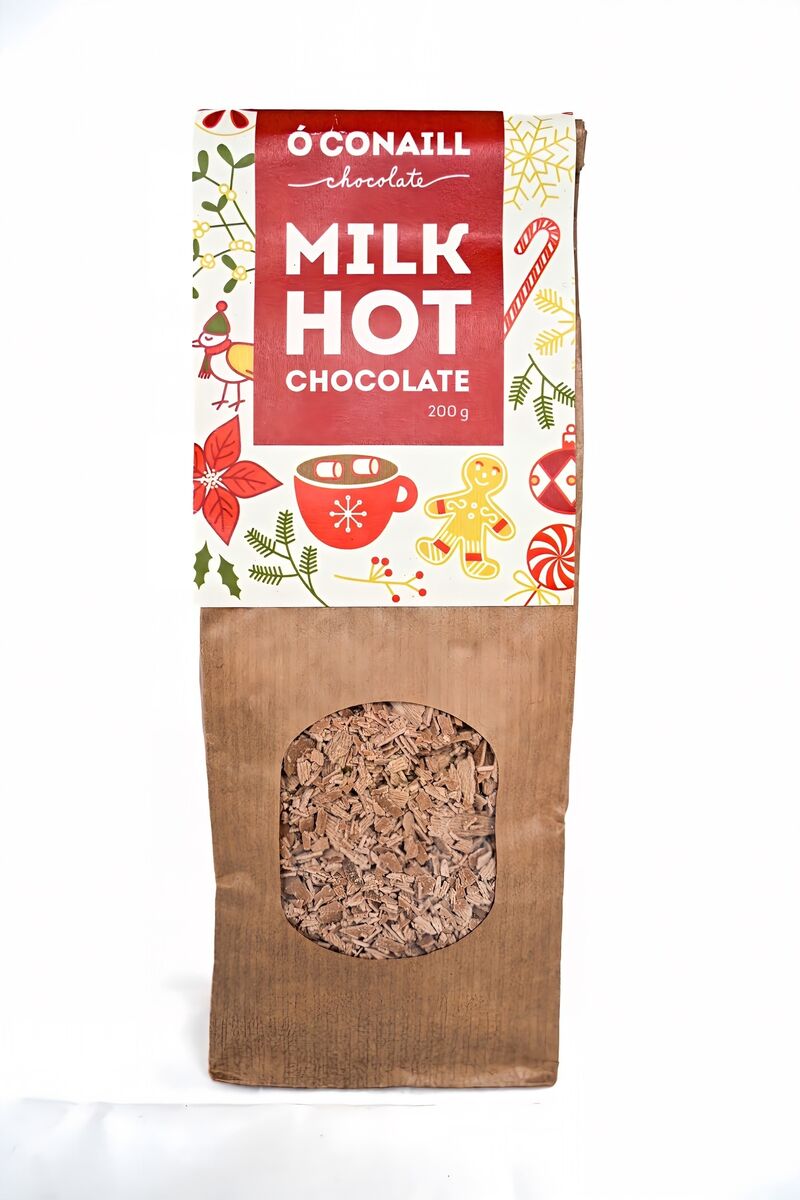 O’Conaill Milk Hot Chocolate 200g €6.95 (€3.47/100g) O’Conaill Milk Hot Chocolate 200g €6.95 (€3.47/100g)