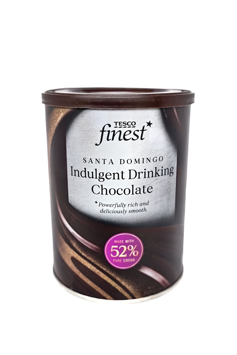 Tesco Finest Indulgent Hot Chocolate 250g €5 (€2/100g) Tesco Finest Indulgent Hot Chocolate 250g €5 (€2/100g)