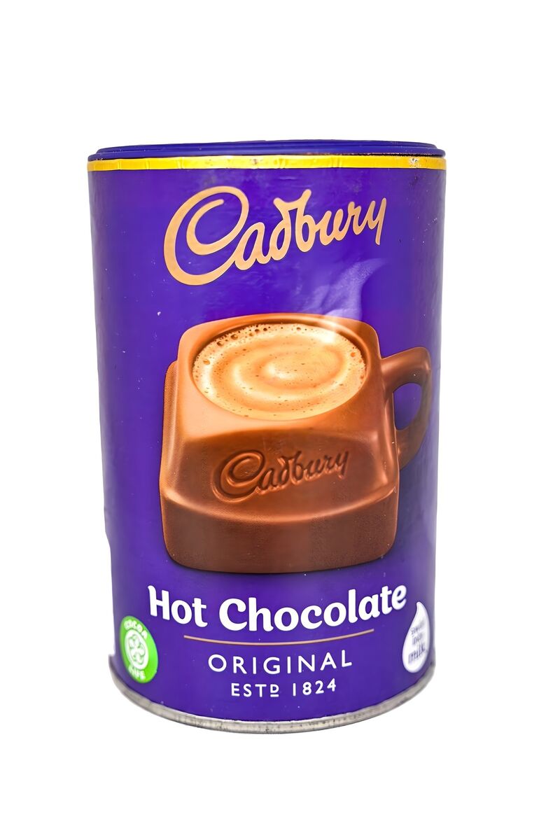 Cadbury hot chocolate 250g €3.39 (€1.35/100g) Cadbury hot chocolate 250g €3.39 (€1.35/100g)