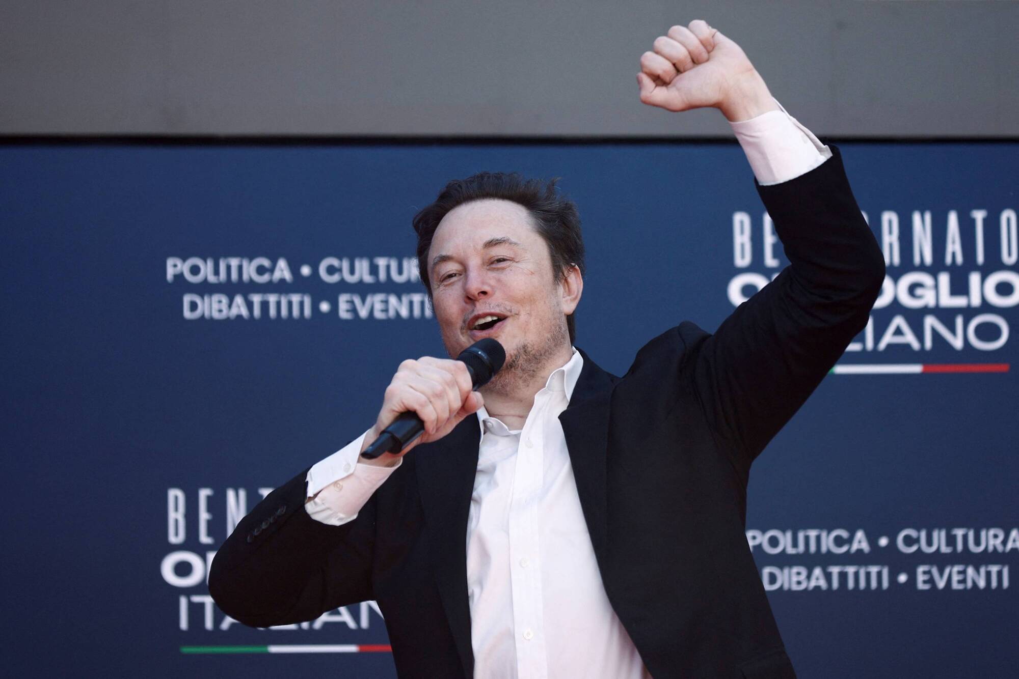 No one did better than Elon Musk, who recaptured the title of world’s richest person. Photo: Reuters/Guglielmo Mangiapane