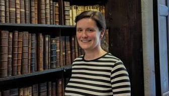 Books are my business: assistant librarian Amy Boylan