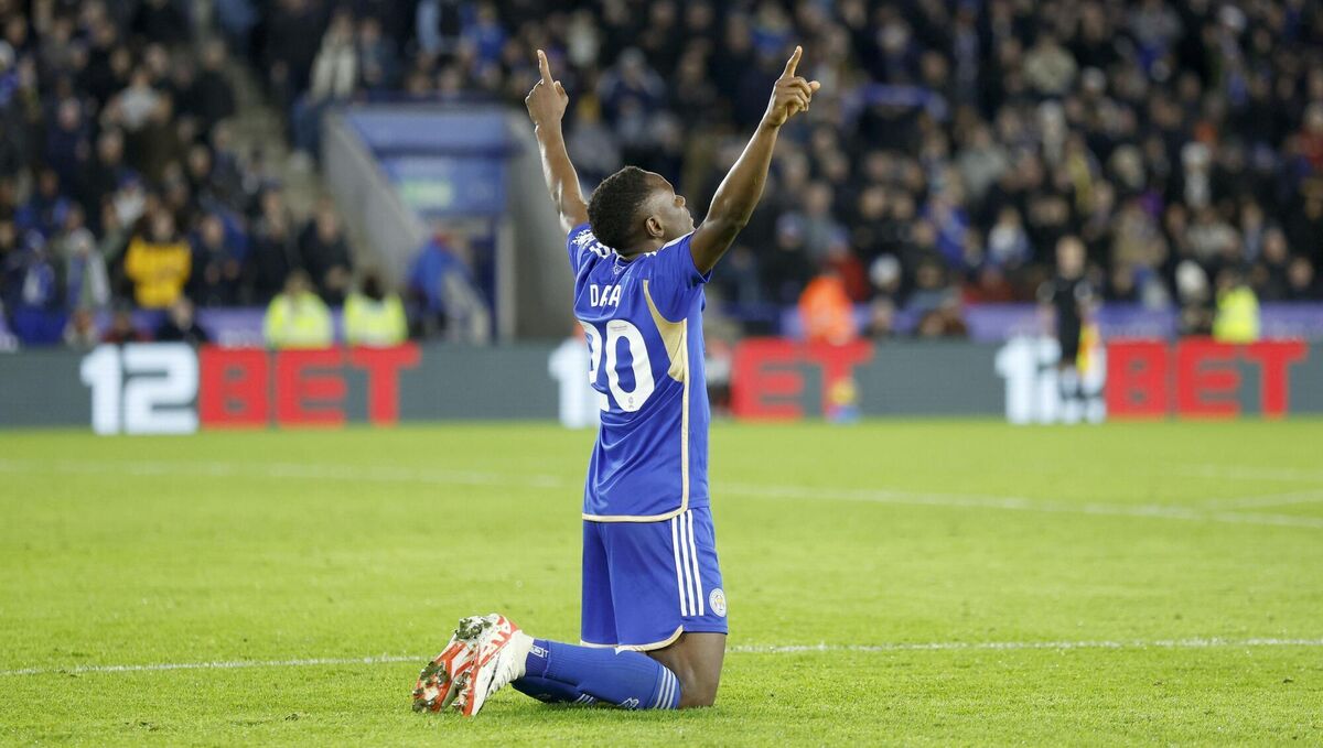 Leicester City's Patson Daka. Cove for Dominic Solanke?