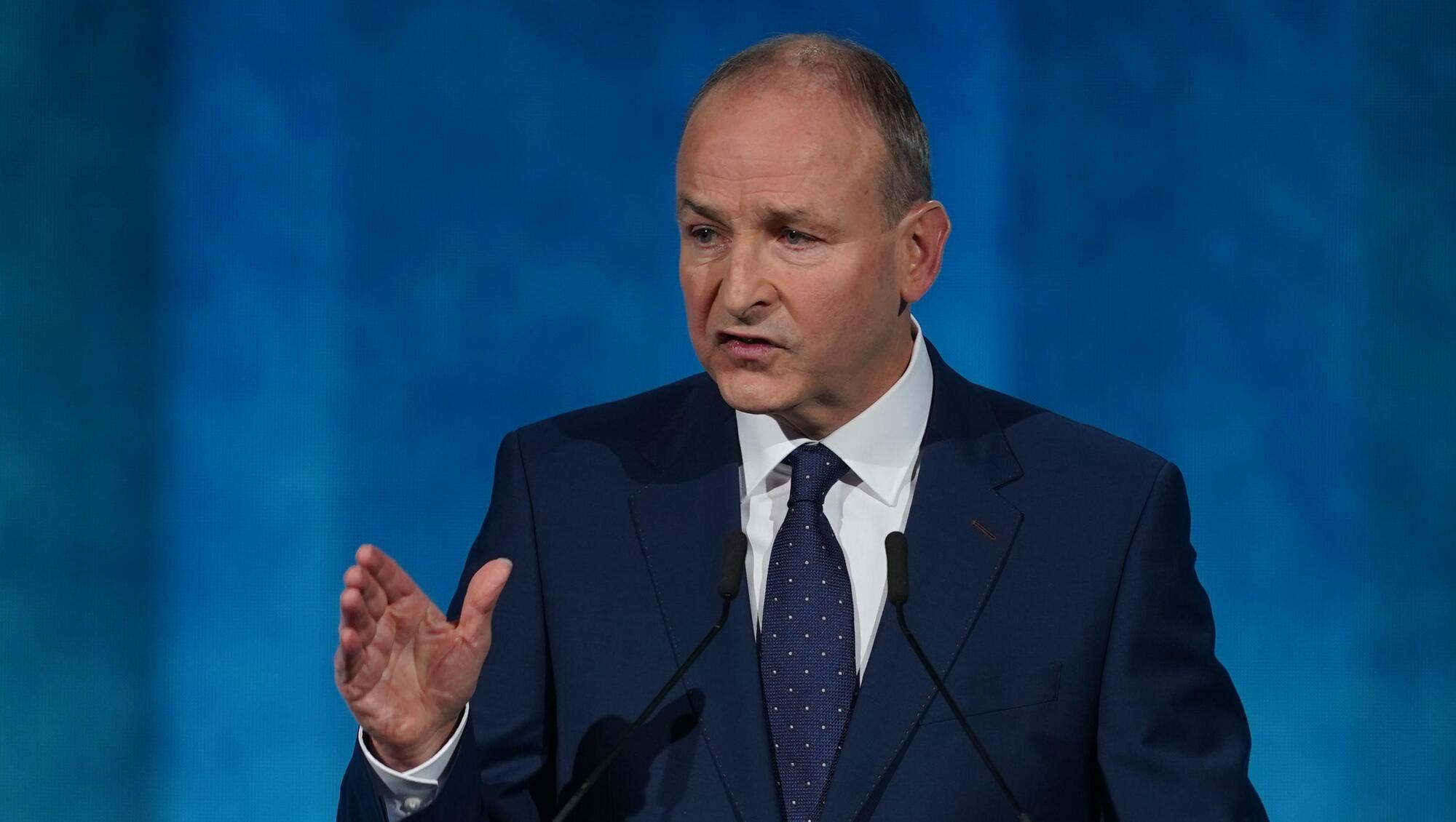 Micheal Martin says it is not feasible to ban children from social media