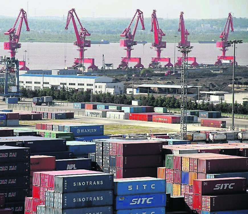 As Western exporters withdrew from Russia due to sanctions, there was a surge in its imports from Turkey and China. And, increasingly, such trade is being billed in renminbi rather than dollars. Picture: ChinaFotoPress/Getty As Western exporters withdrew from Russia due to sanctions, there was a surge in its imports from Turkey and China. And, increasingly, such trade is being billed in renminbi rather than dollars. Picture: ChinaFotoPress/Getty