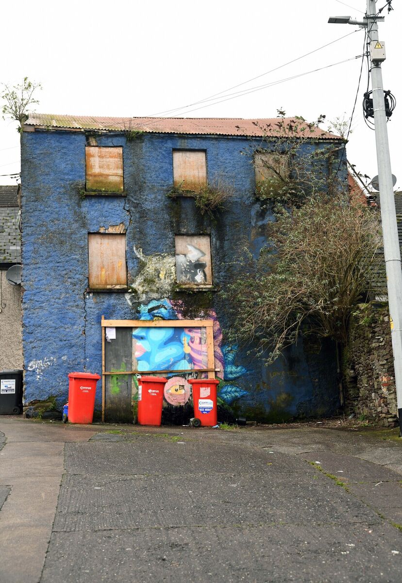 The derelict site near Broad Lane, Blackpool, Cork. Picture: Denis Minihane