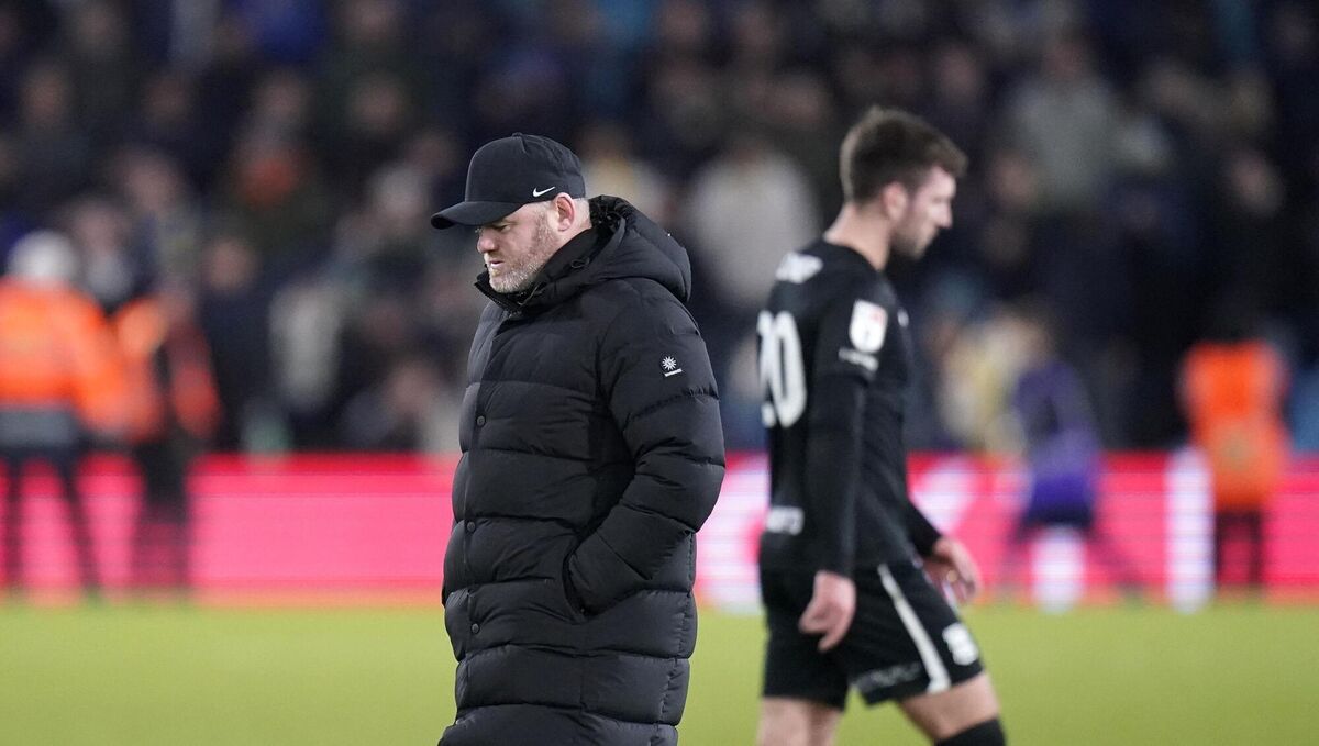 Rooney's last game in charge was a disappointing 3-0 loss to Leeds at Elland Road.