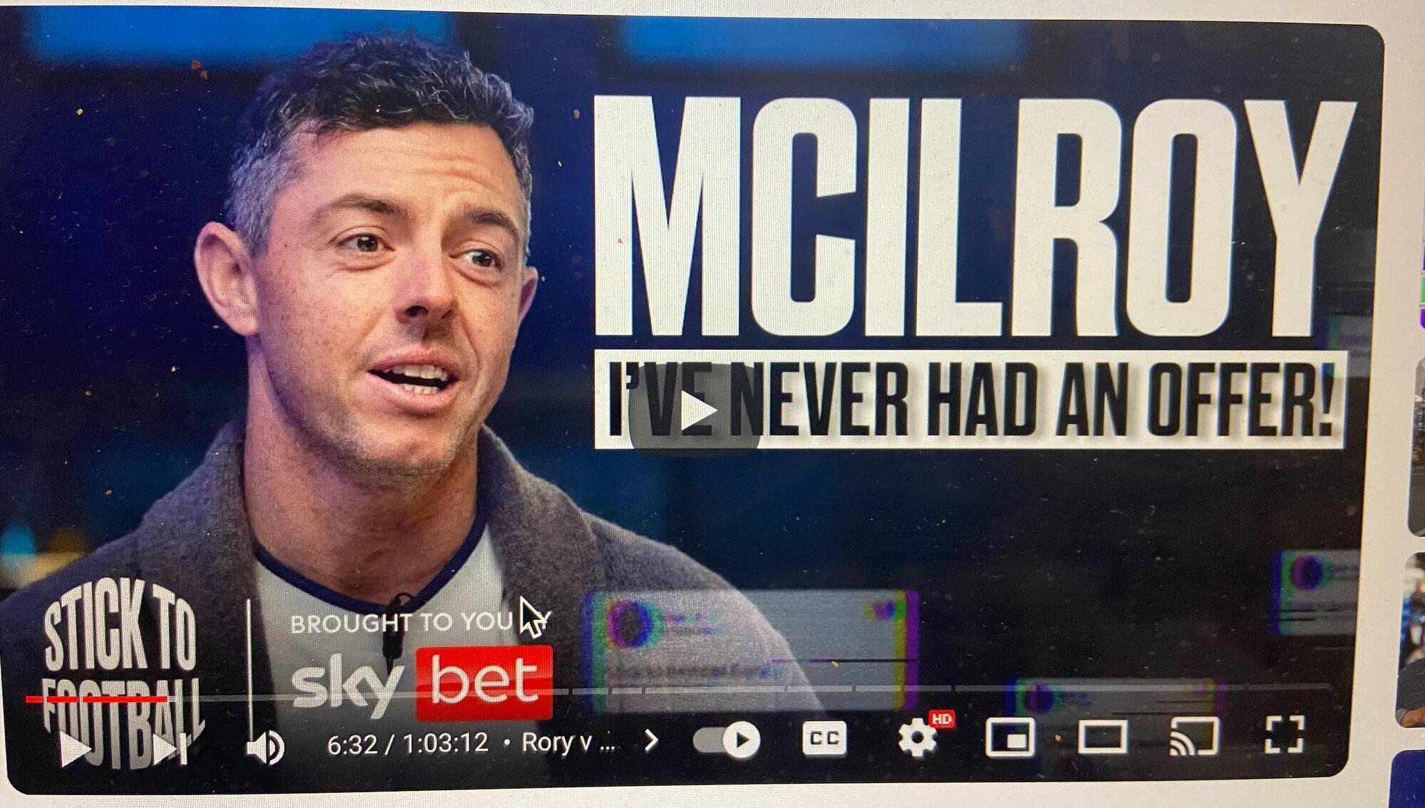 'There's a time and a place...': McIlroy on the day Roy Keane said no to his autograph request