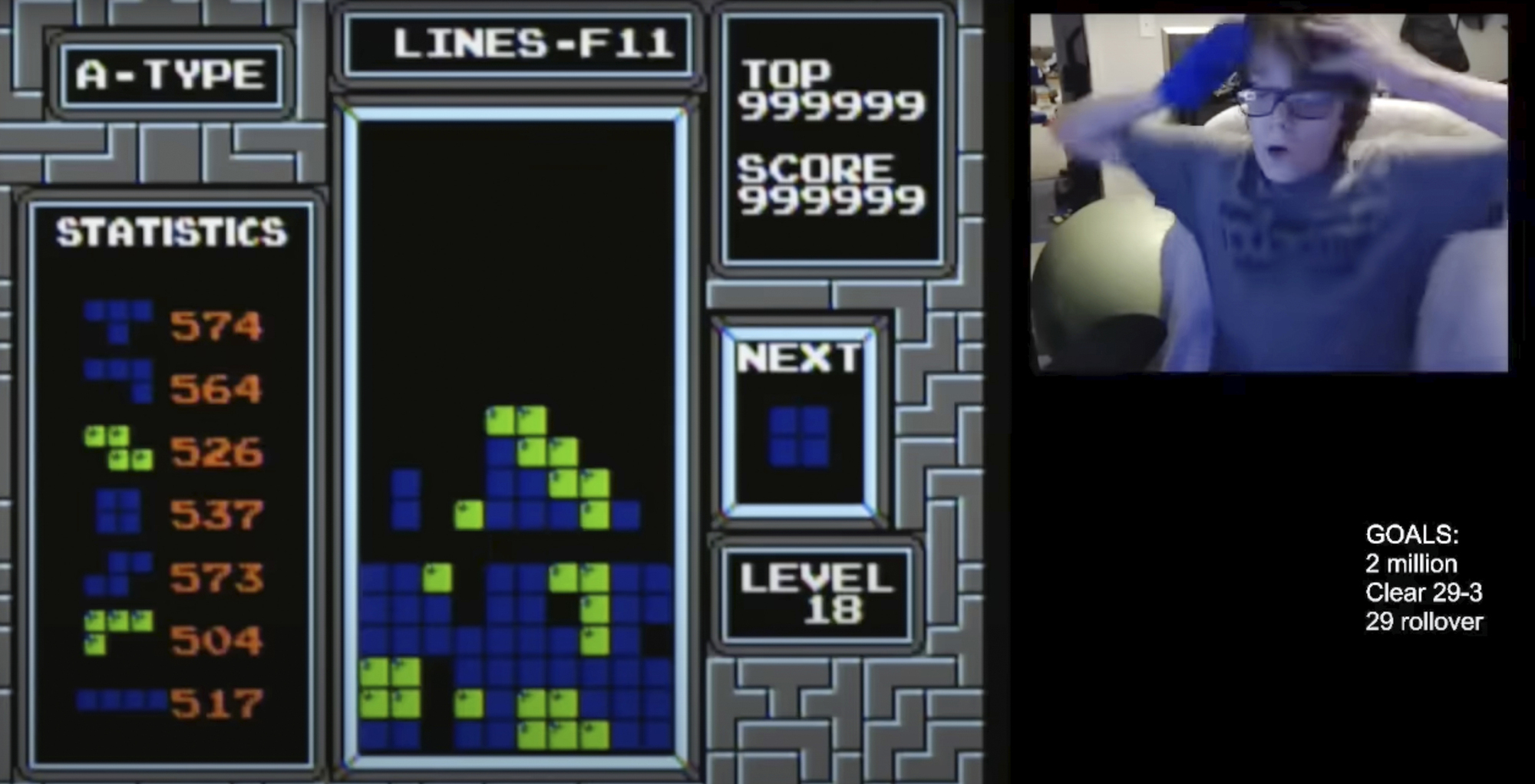 Gamer, 13, becomes first to beat ‘unbeatable’ Tetris