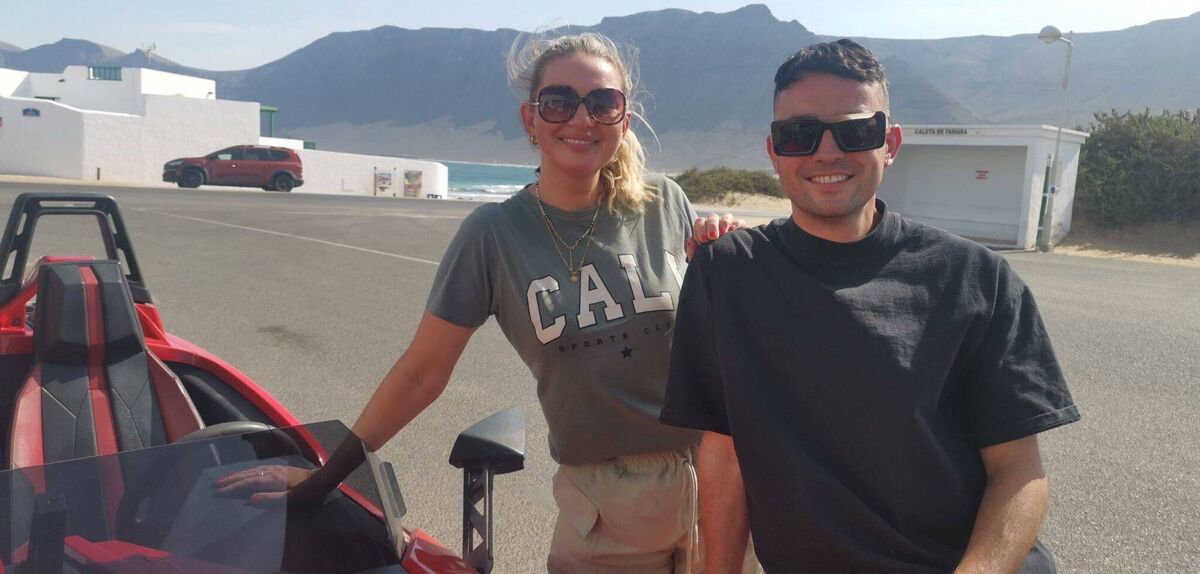 Anna Daly and James Kavanagh in High Road Low Road.