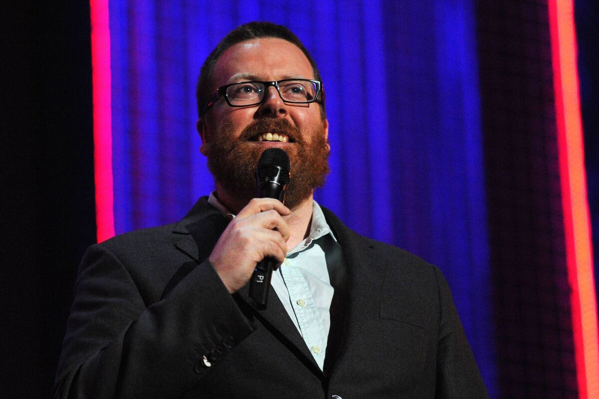 Frankie Boyle performs onstage for 'Give It Up For Comic Relief' at Wembley Arena on March 6, 2013 in London, England.