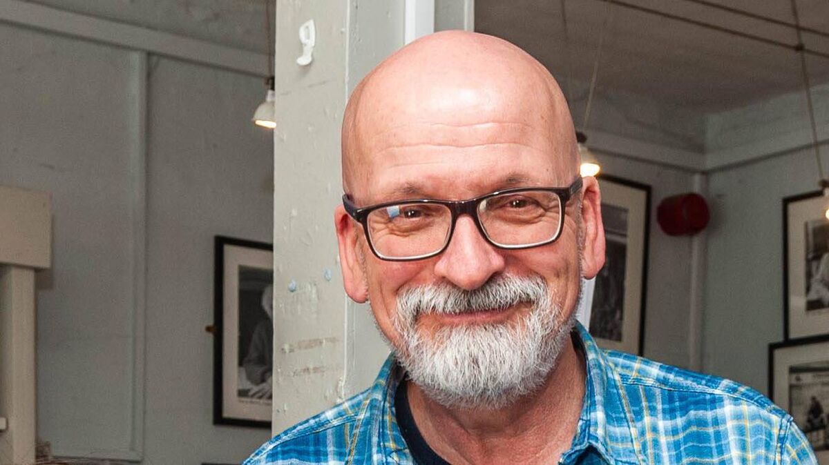 Karl Whitney met Roddy Doyle in Newcastle in the UK the day after the first pandemic lockdown in Ireland was announced in March 2020; Doyle's short story, ‘Life Without Children’, captured that peculiar moment in Newcastle. Picture: Andy Gibson. Karl Whitney met Roddy Doyle in Newcastle in the UK the day after the first pandemic lockdown in Ireland was announced in March 2020; Doyle's short story, ‘Life Without Children’, captured that peculiar moment in Newcastle. Picture: Andy Gibson.