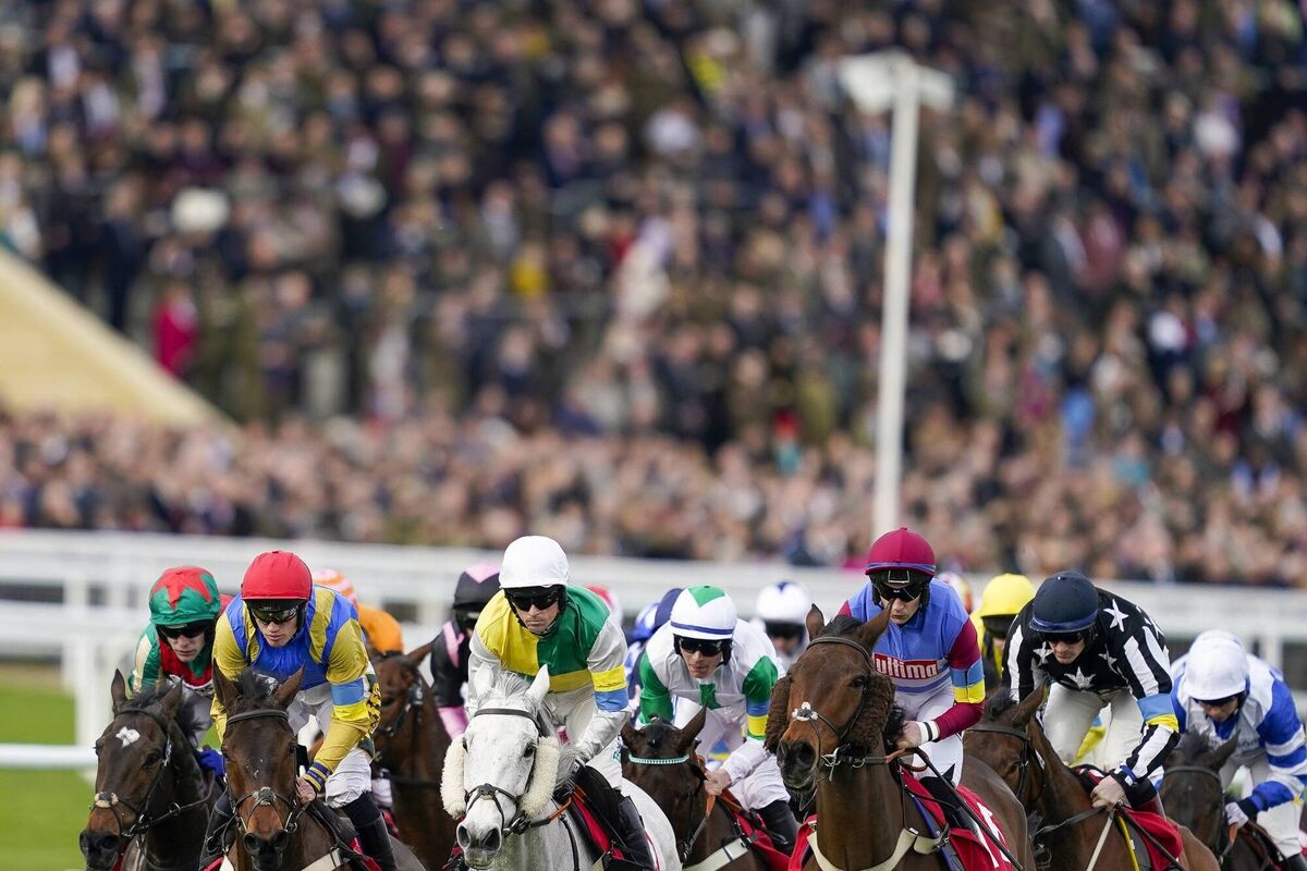 Irish eyes smiling again: Cheltenham is an annual pilgrimage for many green-clad punters Irish eyes smiling again: Cheltenham is an annual pilgrimage for many green-clad punters