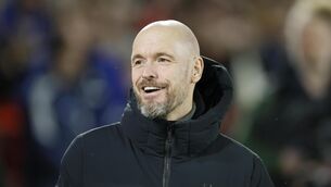 <p>TOUGH GOING: Manchester United manager Erik ten Hag.</p>