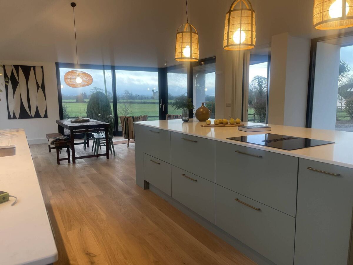 The kitchen.