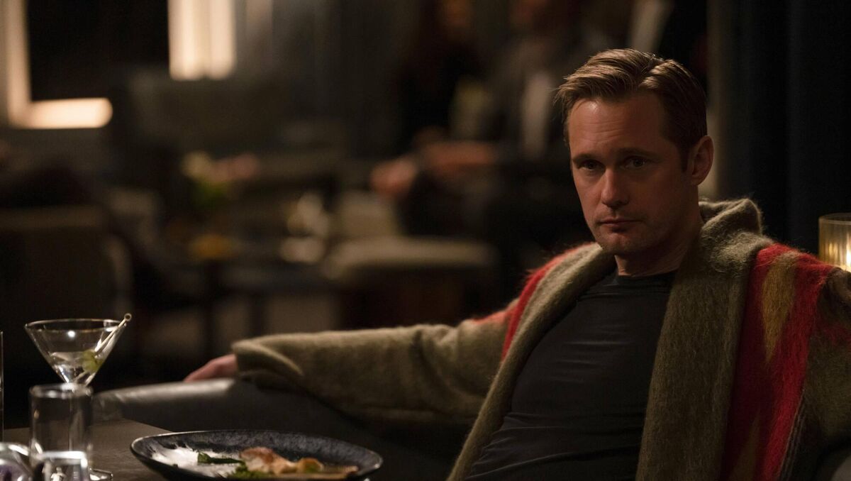 Alexander Skarsgård as Lukas Matsson in the final episode of 'Succession', which was a leader in the field of cursing in modern TV plotlines. Alexander Skarsgård as Lukas Matsson in the final episode of 'Succession', which was a leader in the field of cursing in modern TV plotlines.
