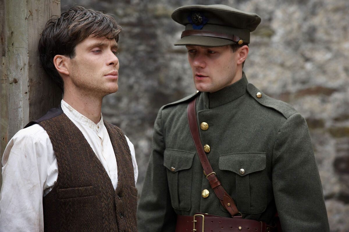Cillian Murphy and Páidraic Delaney in the Wind That Shakes the Barley Cillian Murphy and Páidraic Delaney in the Wind That Shakes the Barley