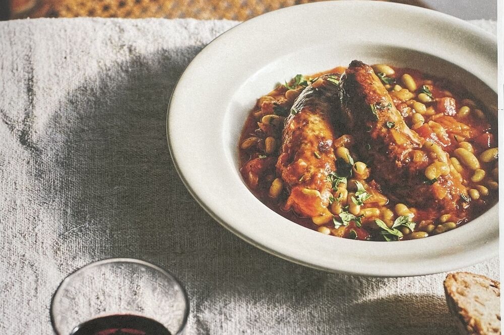 Sausage & Haricot Bean stew