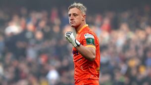 <p>COURAGEOUS: Bohs' goalkeeper James Talbot. Pic credit: Bryan Keane, Inpho.</p>