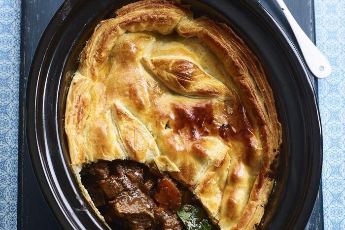 Nathan Anthony’s slow cooker steak and Guinness pie